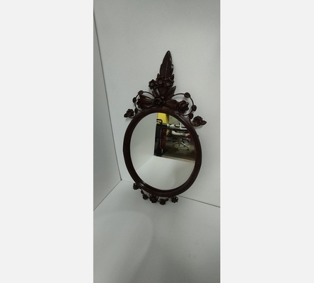 Miroir en métal style baroque