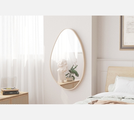 Miroir Romi contour chêne vieilli. 80/50 cm