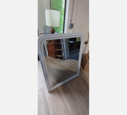 Miroir style Louis Philippe blanc