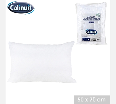 OREILLER MEMOIRE DE FORME 50X70CM