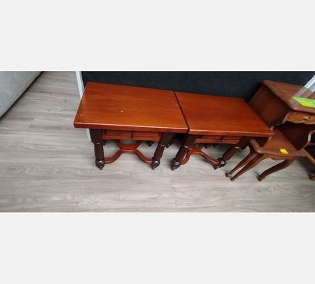 Paire de chevets massif