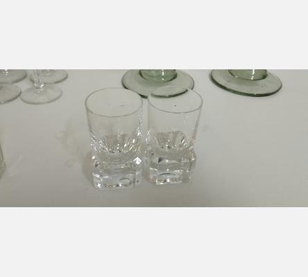 Paire de shooters en cristal