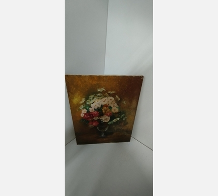 Peinture à lhuile bouquet de fleur