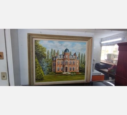 Peinture hôtel de ville de Brionne