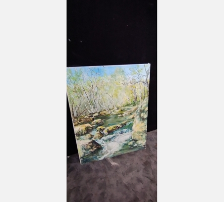 Peinture la rivière