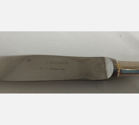 Petit lot de couverts en métal argenté Christofle