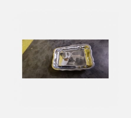 Petit plat en inox 18x13 cm