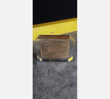 Plaque sous plexi chateau margaux