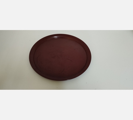 Plateau rond ancien en Bakélite