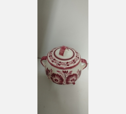 Pot en faence tripode de Henriot Quimper