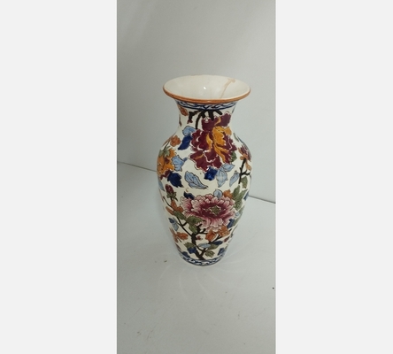 Potiche cannelée Pivoines-GIEN