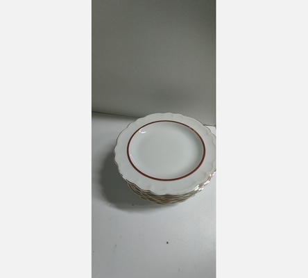 Serie d'assiette Limoges à liseré