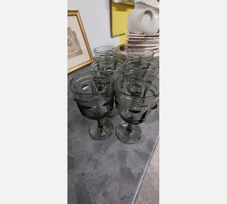 Serie de 6 verres rigolote