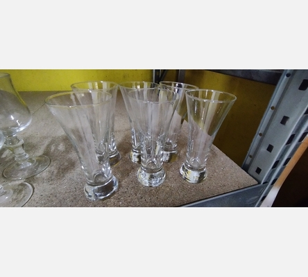 Serie de verres à pastis