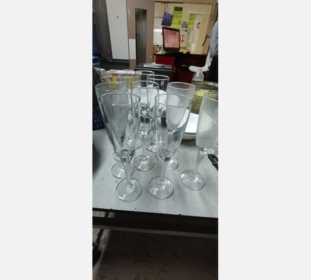 Serie de verres à pied