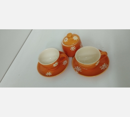 Set à café orange