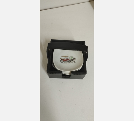 Set de petit cendrier en porcelaine