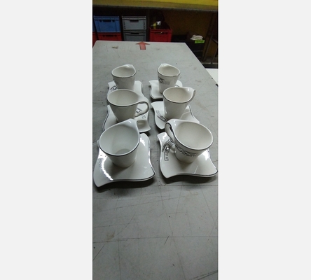 Slot de 6 tasses à cafés