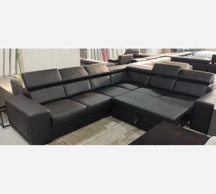 Soft11. Angle Karola convertible en PU noir.