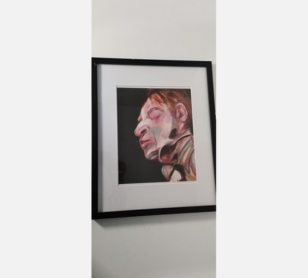 Sous verre impression sur toile, Autoportrait de Francis Bacon