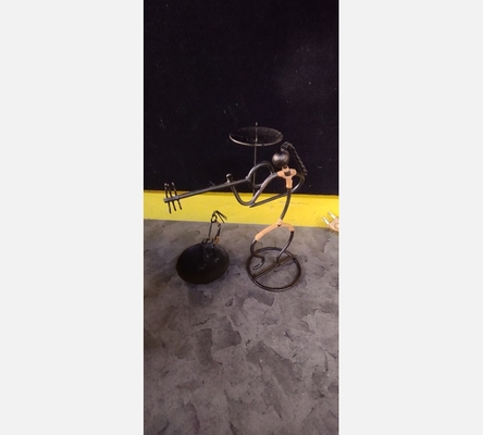 Sujet africain en métal