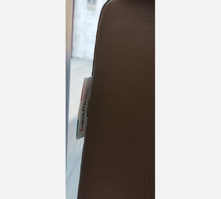 Superbe canapé d'angle en cuir marron de chez Nicoletti Home. Made in Italy