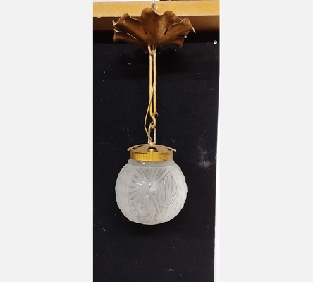 Suspension en pâte de verre Muller Frères Luneville