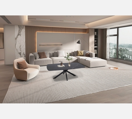 Table basse Apollo dessus pierre noire.