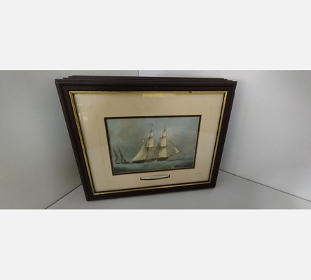 Tableau bateau  The Schooer