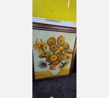 Tableau bouquet de fleurs Van Gogh