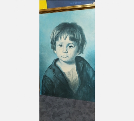 Tableau garçon en larmes