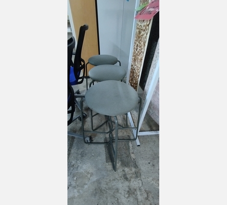 Tabouret de bar en tissu