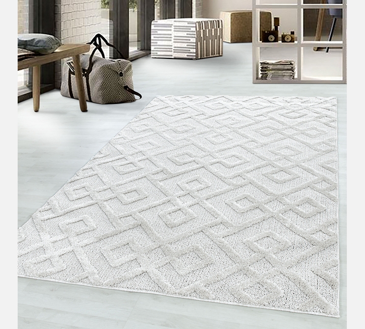 Tapis Pisa crème 120/170 cm. (4708)