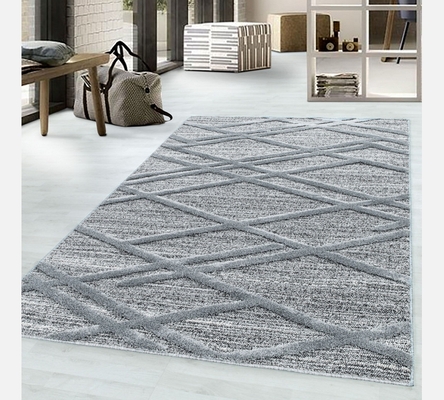 Tapis Pisa gris 120/170 cm. 4706