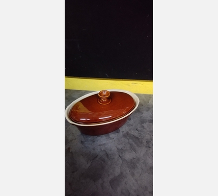 Terrine en terre cuite