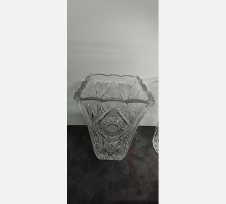 Vase en cristal vintage
