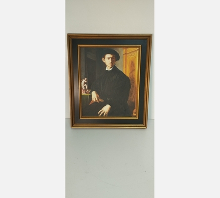 Véritable copie peinture de chez Repro-tableaux Jeune homme au luth par Bronzino