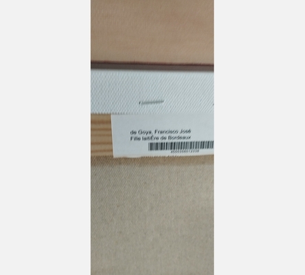 Véritable copie peinture de chez Repro-tableaux Laitière de Bordeaux par Goya