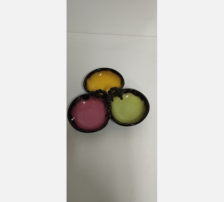 Vide poche 3 couleurs /compartiments