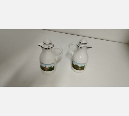 Villeroy & Boch -VINAIGRE-HUILE-décor naïf LAPLAU-VINAIGRIER