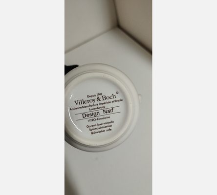 Villeroy & Boch -VINAIGRE-HUILE-décor naïf LAPLAU-VINAIGRIER